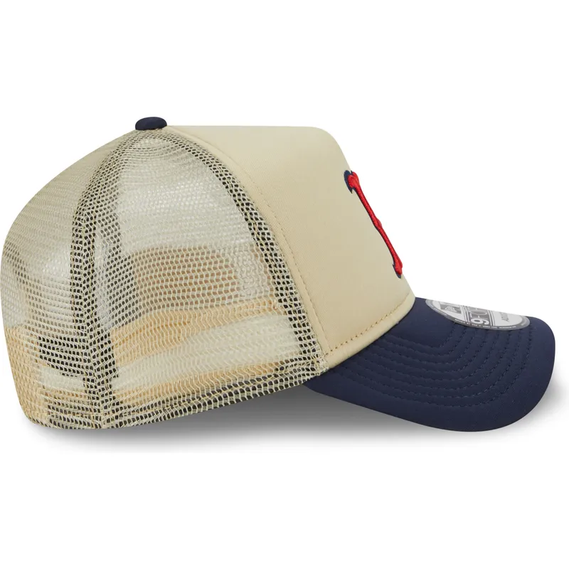 cappelli-curva-beige-snapback-9forty-a-frame-all-day-dei-boston-red-sox-mlb-di-new-era