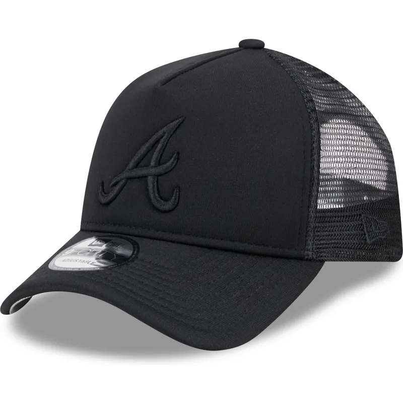 cappelli-curva-nero-snapback-9forty-a-frame-all-day-dei-atlanta-braves-mlb-di-new-era