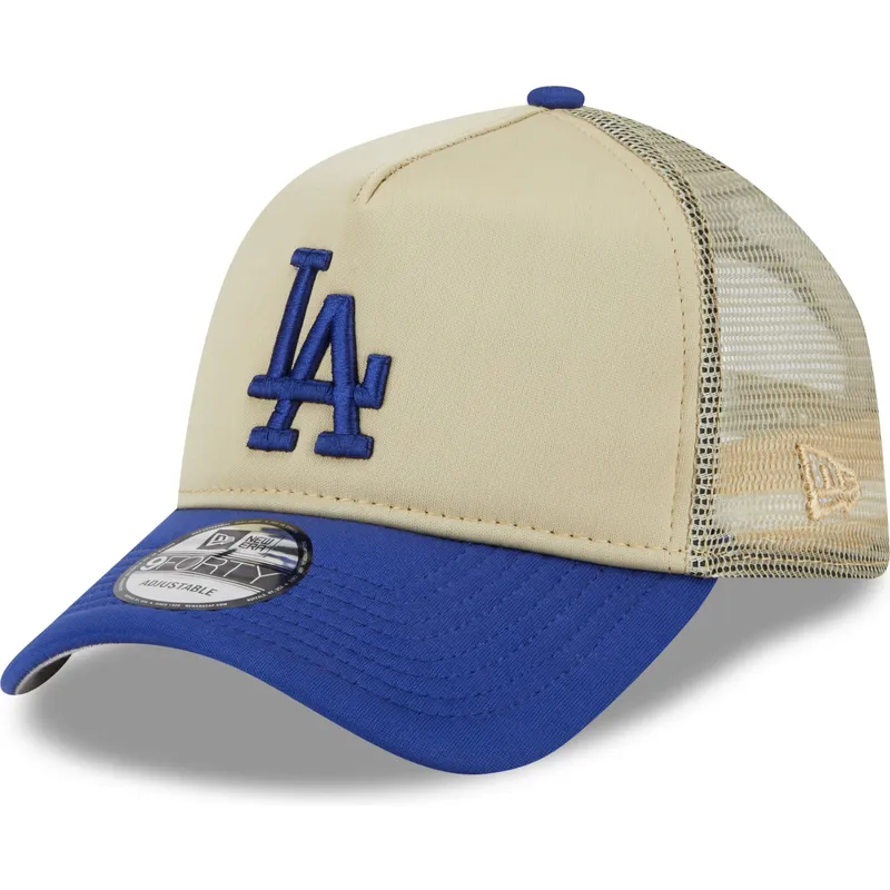 cappelli-curva-beige-snapback-9forty-a-frame-all-day-dei-los-angeles-dodgers-mlb-di-new-era
