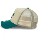 cappelli-curva-beige-snapback-9forty-a-frame-all-day-dei-oakland-athletics-mlb-di-new-era