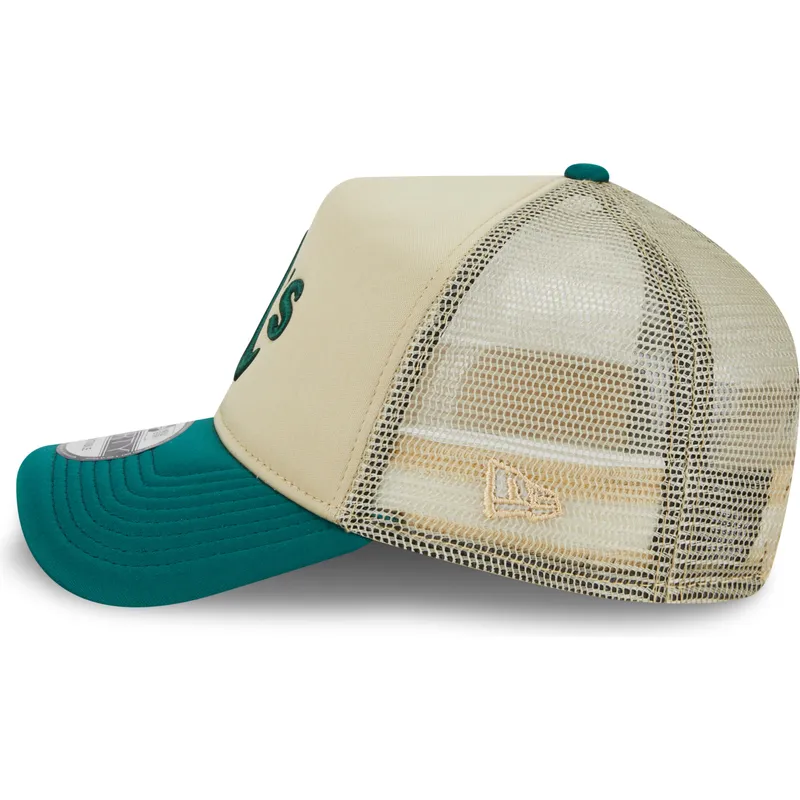 cappelli-curva-beige-snapback-9forty-a-frame-all-day-dei-oakland-athletics-mlb-di-new-era cappelli-curva-beige-snapback-9forty-a-frame-all-day-dei-oakland-athletics-mlb-di-new-era