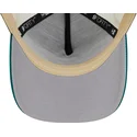cappelli-curva-beige-snapback-9forty-a-frame-all-day-dei-oakland-athletics-mlb-di-new-era