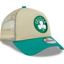 cappelli-curva-beige-snapback-9forty-a-frame-all-day-dei-boston-celtics-nba-di-new-era