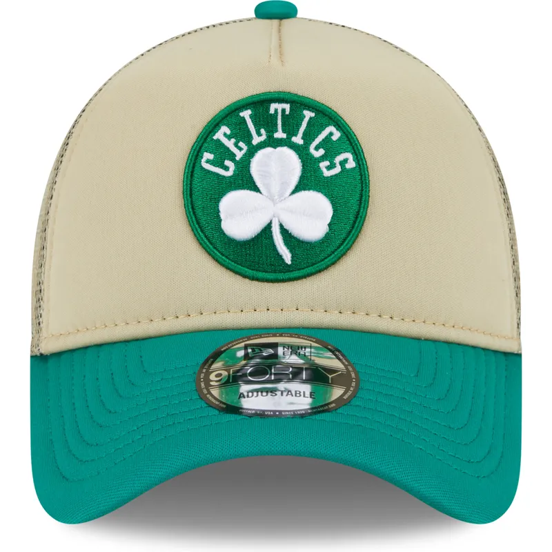 cappelli-curva-beige-snapback-9forty-a-frame-all-day-dei-boston-celtics-nba-di-new-era