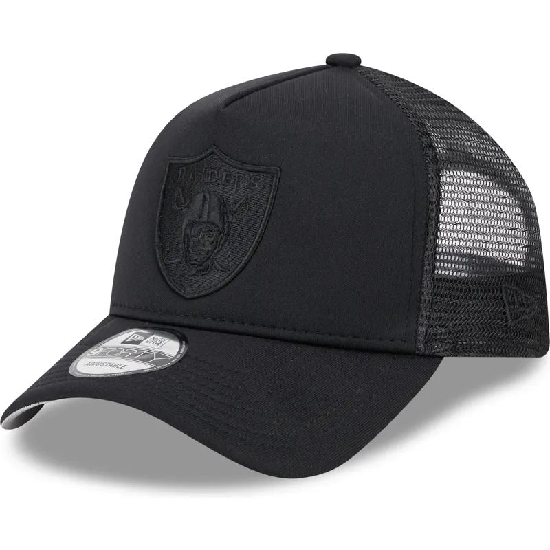 cappelli-curva-nero-snapback-9forty-a-frame-all-day-dei-las-vegas-raiders-nfl-di-new-era