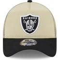 cappelli-curva-beige-snapback-9forty-a-frame-all-day-dei-las-vegas-raiders-nfl-di-new-era
