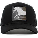 cappellino-trucker-nero-cavallo-high-rider-ride-high-the-farm-di-goorin-bros