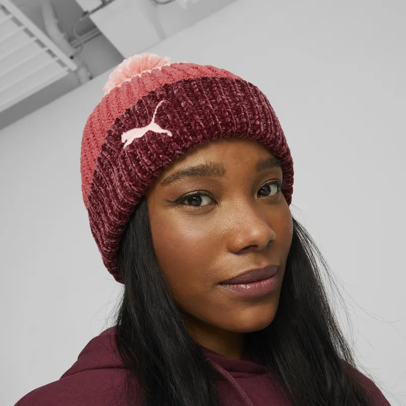 cappelli-curva-pompon-rosso-di-puma