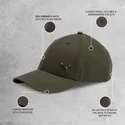 cappello-curvo-verde-scuro-regolabile-metal-cat-di-puma