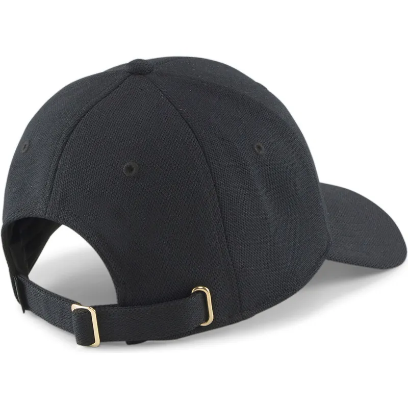 cappelli-curva-nero-cinghia-regolabile-di-puma