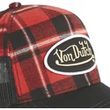 cappelli-curva-rosso-cinghia-regolabile-di-von-dutch