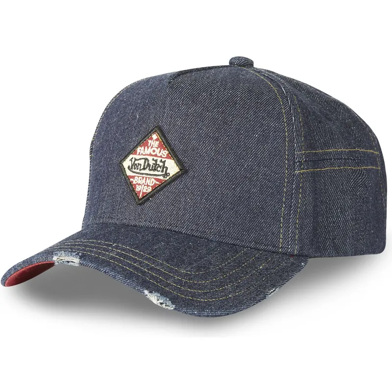 cappelli-curva-blu-marino-cinghia-regolabile-di-von-dutch cappelli-curva-blu-marino-cinghia-regolabile-di-von-dutch