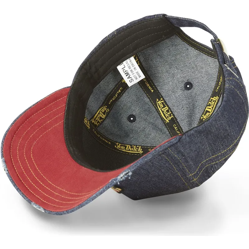cappelli-curva-blu-marino-cinghia-regolabile-di-von-dutch cappelli-curva-blu-marino-cinghia-regolabile-di-von-dutch