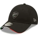 new-era-curved-brim-9forty-repreve-flag-sandwich-ducati-motor-motogp-black-adjustable-cap