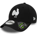 cappellino-curvo-nero-regolabile-9forty-repreve-della-federazione-francese-di-rugby-ffr-di-new-era