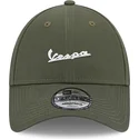 cappellino-curvo-verde-regolabile-9forty-seasonal-di-vespa-piaggio-di-new-era