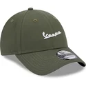 cappellino-curvo-verde-regolabile-9forty-seasonal-di-vespa-piaggio-di-new-era