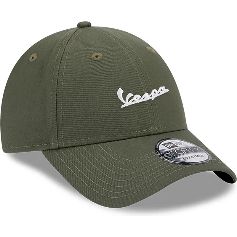 cappelli-curva-verde-cinghia-regolabile-9forty-seasonal-dei-vespa-piaggio-di-new-era
