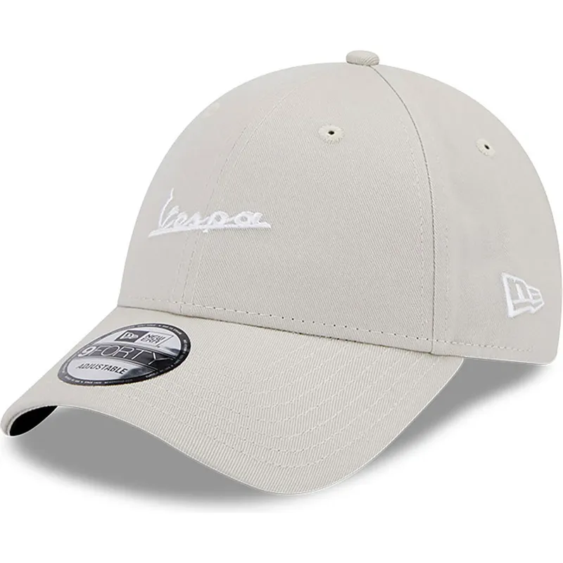 cappelli-curva-beige-cinghia-regolabile-9forty-seasonal-dei-vespa-piaggio-di-new-era