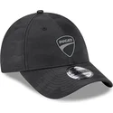 cappellino-visiera-curva-camouflage-nero-regolabile-9forty-di-ducati-motor-motogp-di-new-era