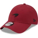 cappellino-curvo-rosso-regolabile-9forty-seasonal-di-mclaren-racing-formula-1-di-new-era