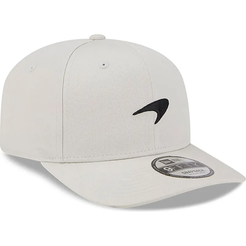 cappelli-curva-beige-snapback-9fifty-seasonal-dei-mclaren-racing-formula-1-di-new-era