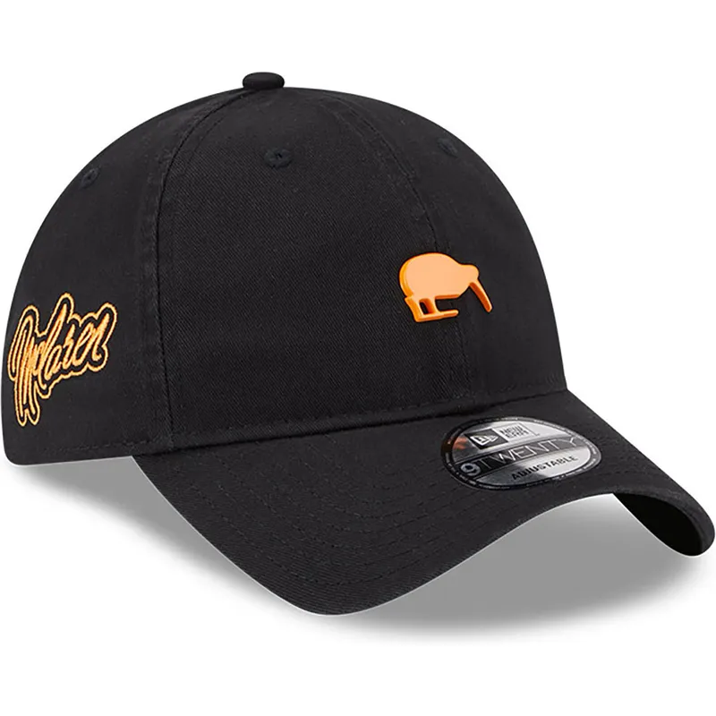 cappelli-curva-nero-cinghia-regolabile-9twenty-heritage-pin-badge-dei-mclaren-racing-formula-1-di-new-era cappelli-curva-nero-cinghia-regolabile-9twenty-heritage-pin-badge-dei-mclaren-racing-formula-1-di-new-era