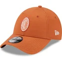 cappelli-curva-arancia-cinghia-regolabile-9forty-seasonal-dei-ac-milan-serie-a-di-new-era