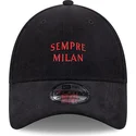cappelli-curva-nero-cinghia-regolabile-sempre-milan-9forty-needle-cord-dei-ac-milan-serie-a-di-new-era