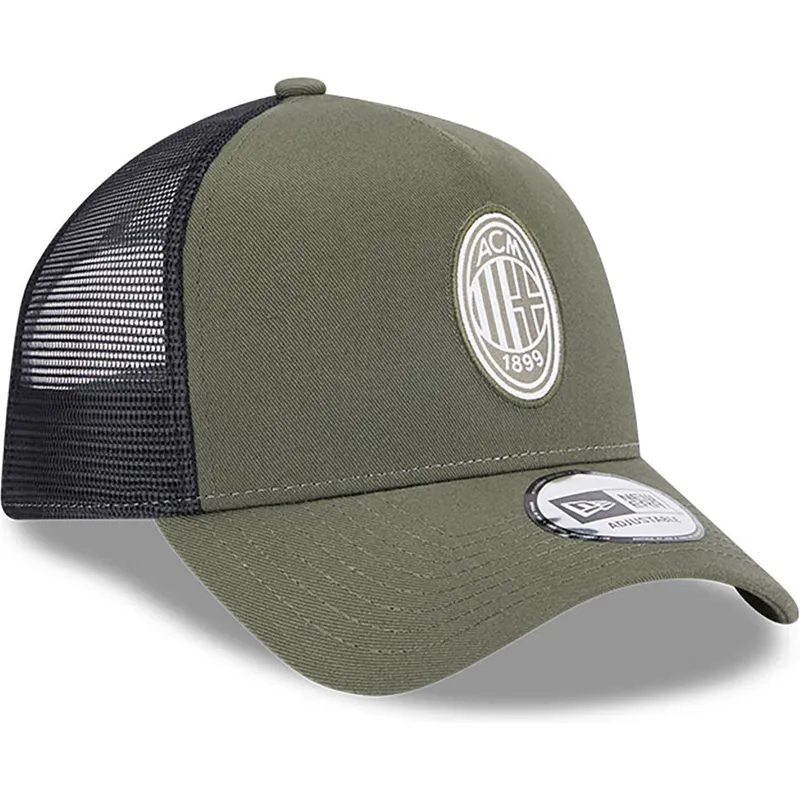 cappelli-curva-verde-snapback-a-frame-seasonal-dei-ac-milan-serie-a-di-new-era
