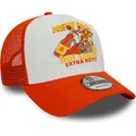 cappelli-curva-arancia-snapback-a-frame-di-new-era