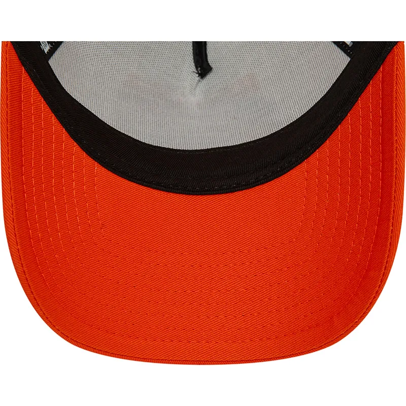 cappelli-curva-arancia-snapback-a-frame-di-new-era