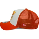 cappellino-trucker-bianco-e-arancione-hot-sauce-a-frame-food-di-new-era
