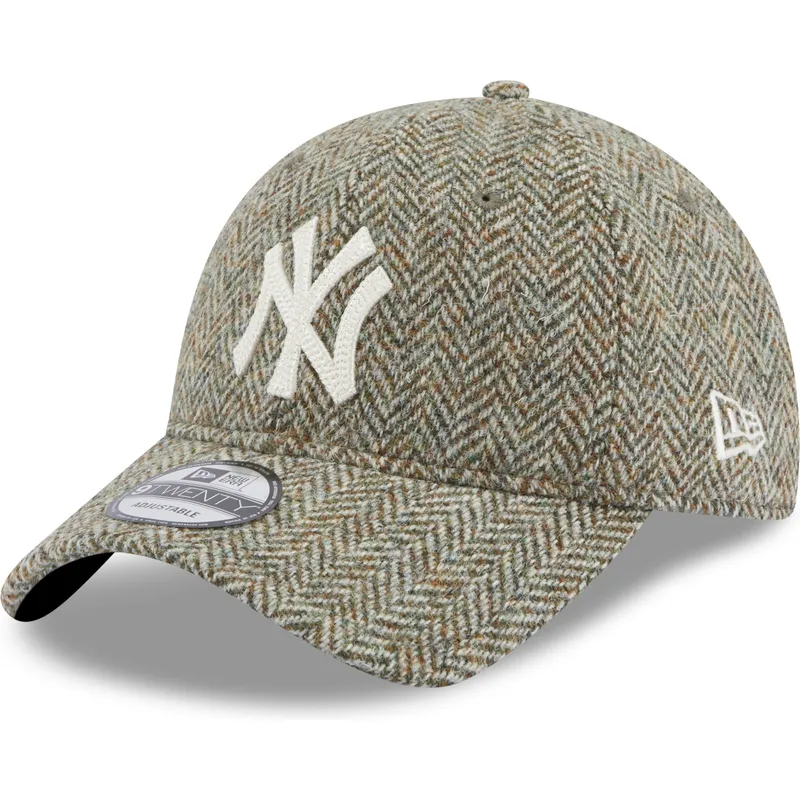 cappelli-curva-grigio-cinghia-regolabile-9twenty-tweed-pack-dei-new-york-yankees-mlb-di-new-era cappelli-curva-grigio-cinghia-regolabile-9twenty-tweed-pack-dei-new-york-yankees-mlb-di-new-era