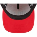 cappelli-curva-rosso-snapback-a-frame-team-script-dei-chicago-bulls-nba-di-new-era