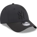 cappelli-curva-nero-cinghia-regolabile-9forty-multi-texture-dei-new-york-yankees-mlb-di-new-era