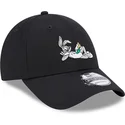 cappelli-curva-nero-cinghia-regolabile-9forty-dei-bugs-bunny-looney-tunes-di-new-era