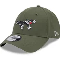 cappelli-curva-verde-cinghia-regolabile-9forty-dei-silvestre-looney-tunes-di-new-era