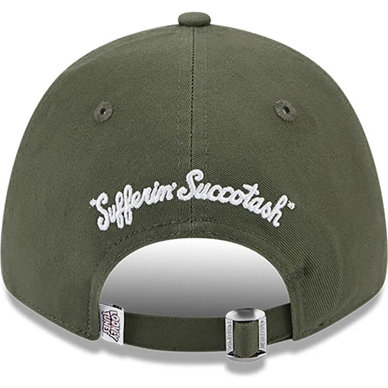 cappelli-curva-verde-cinghia-regolabile-9forty-dei-silvestre-looney-tunes-di-new-era
