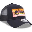 cappellino-trucker-blu-navy-a-frame-repreve-license-plate-di-los-angeles-di-new-era