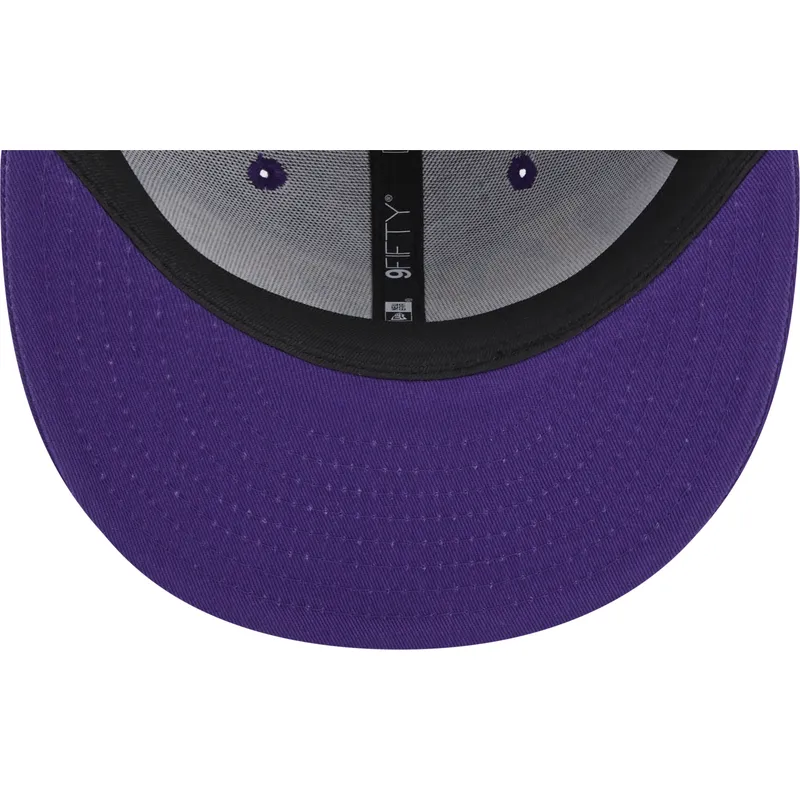 cappello-piatto-viola-snapback-9fifty-patch-dei-los-angeles-lakers-nba-di-new-era