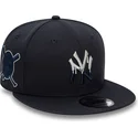 cappelli-piatta-blu-marino-snapback-9fifty-team-drip-dei-new-york-yankees-mlb-di-new-era