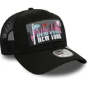 cappelli-curva-nero-snapback-a-frame-repreve-license-plate-dei-new-york-di-new-era