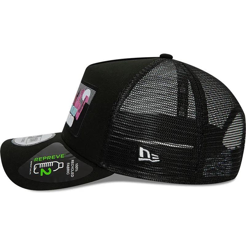 cappelli-curva-nero-snapback-a-frame-repreve-license-plate-dei-new-york-di-new-era