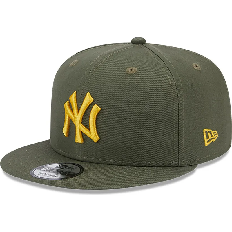 cappelli-piatta-verde-snapback-9fifty-side-patch-dei-new-york-yankees-mlb-di-new-era