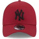 cappelli-curva-rosso-regolato-39thirty-comfort-dei-new-york-yankees-mlb-di-new-era