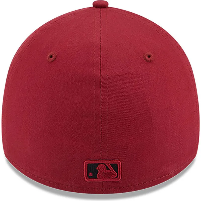 cappelli-curva-rosso-regolato-39thirty-comfort-dei-new-york-yankees-mlb-di-new-era