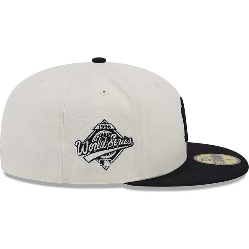 cappelli-piatta-bianco-regolato-59fifty-championships-dei-new-york-yankees-mlb-di-new-era cappelli-piatta-bianco-regolato-59fifty-championships-dei-new-york-yankees-mlb-di-new-era