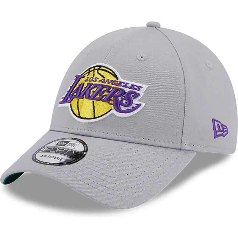 cappellino-visiera-curva-grigio-regolabile-9forty-team-side-patch-dei-los-angeles-lakers-nba-di-new-era
