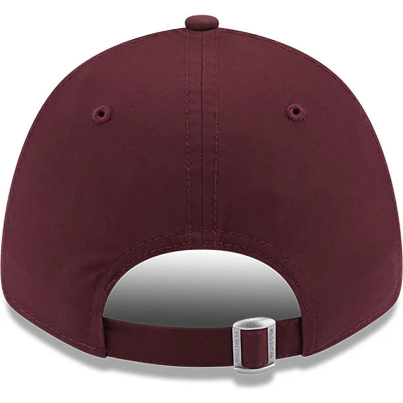 cappelli-curva-rosso-cinghia-regolabile-granate-granate-9forty-repreve-dei-new-york-yankees-mlb-di-new-era